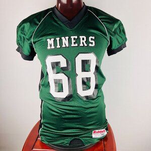 Gogebic Miners Football Jersey Large Riddell Authentic